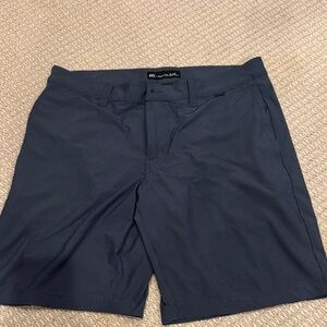 Travis Mathew Dark Blue Flat Front Shorts